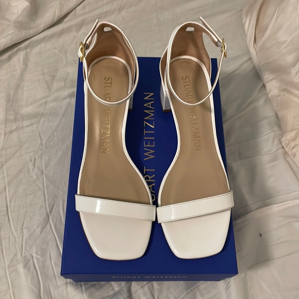 Stuart Weitzman Nudistcurve 35mm Block Heel - image 1